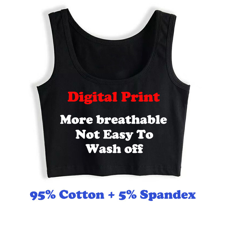 Crop Top Female Slut Ever Cool Quotes Gifts Humor Vintage Custom Tops Women 220325