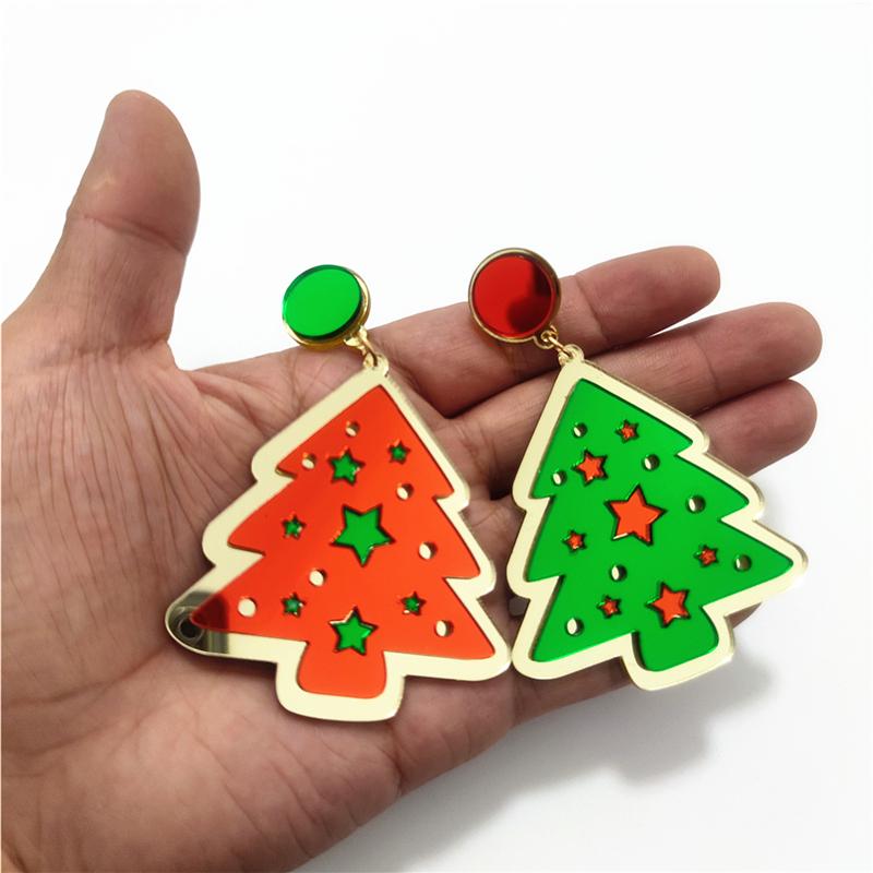 Dangle & Chandelier Christmas Tree Drop Earrings For Women Big Mirror Stars Red Green Fashion Classic Acrylic JewelryDangle
Dangle & Chandelier Christmas Tree Drop Earrings For Women Big Mirror Stars Red Green Fashion Classic Acrylic JewelryDangle
