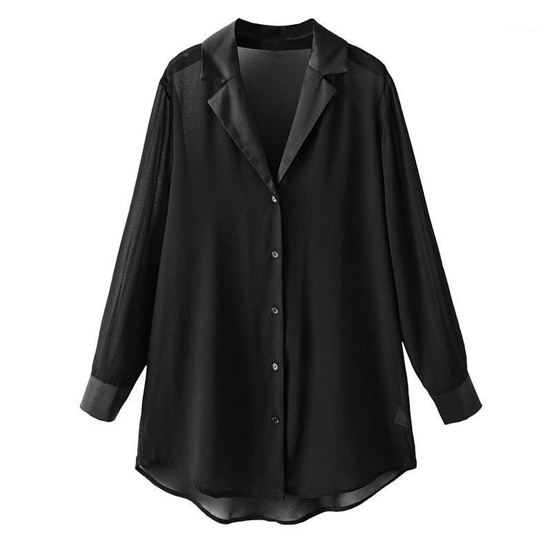 Plus 4XL Chiffon Blouse Turn Down Collar Womens Tops And Blouses Big Size Women Cotton Shirts Blusas Roupa Feminina Women's &, Black
Plus 4XL Chiffon Blouse Turn Down Collar Womens Tops And Blouses Big Size Women Cotton Shirts Blusas Roupa Feminina Women's &, Black