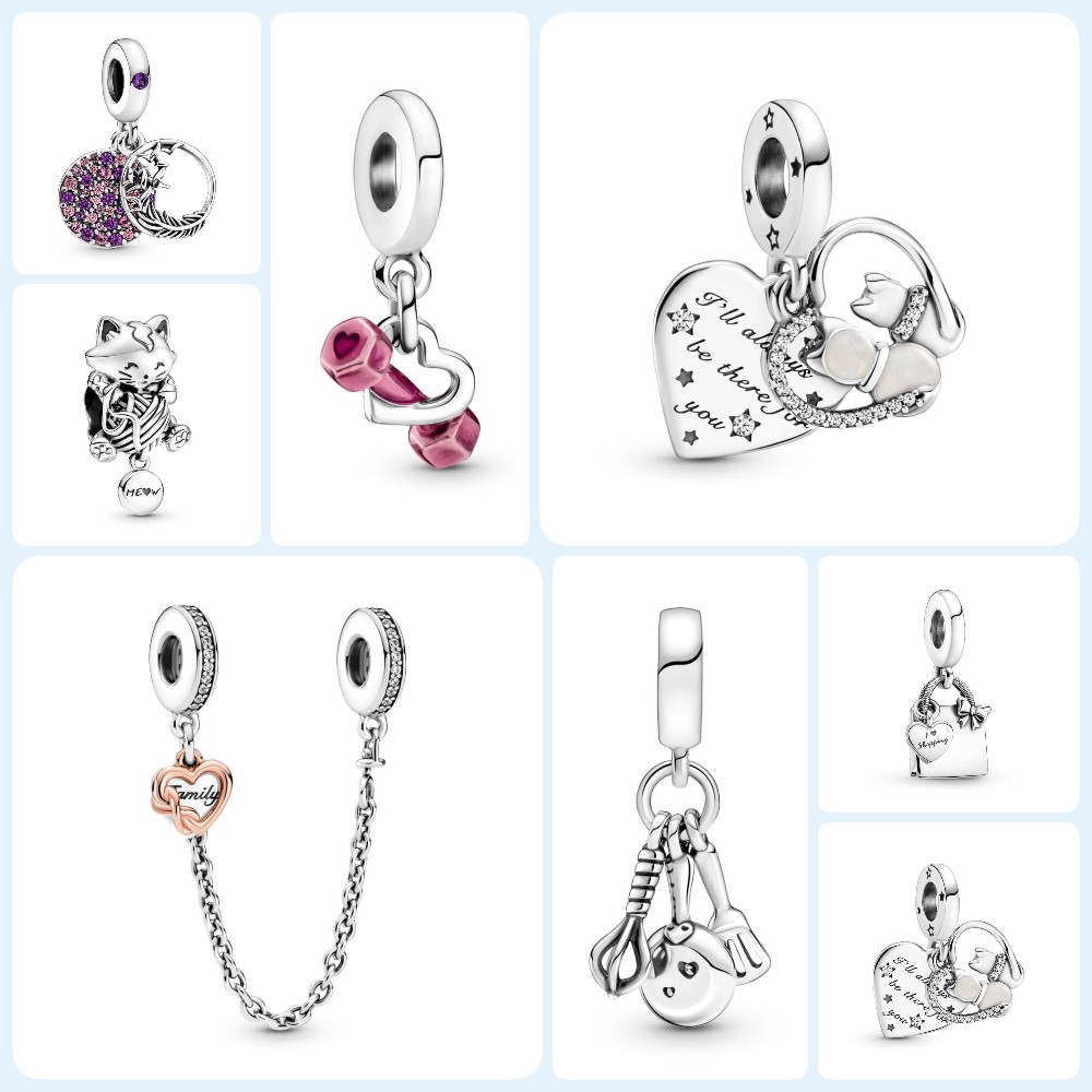 Silver 925 Jewelry Charm Safety Chain Heart Charm fit for Women fit Pandora Bracelet
Silver 925 Jewelry Charm Safety Chain Heart Charm fit for Women fit Pandora Bracelet