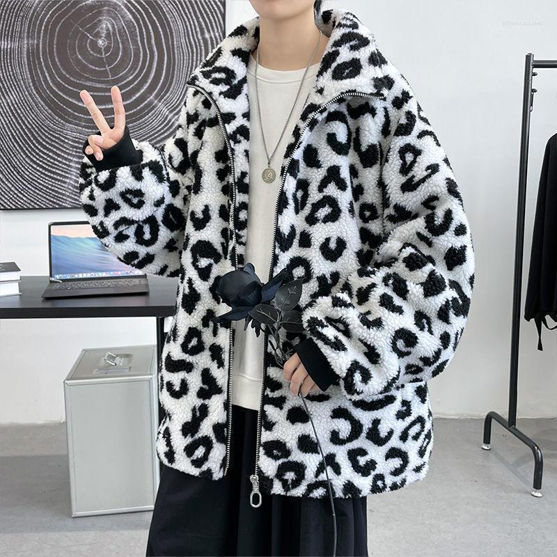 Men' Down & Parkas PR 2022 Leopard-Print Woolen Winter Harajuku Male Streetwear Hip Hop Korean Style Jackets Phin22, Black
Men' Down & Parkas PR 2022 Leopard-Print Woolen Winter Harajuku Male Streetwear Hip Hop Korean Style Jackets Phin22, Black