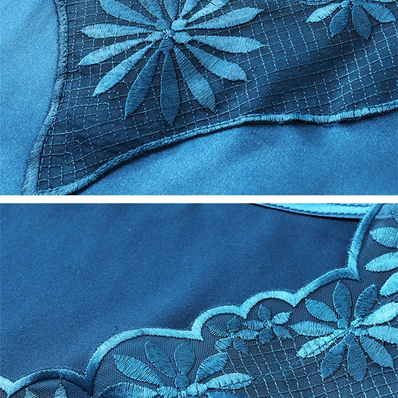 M-5XL Summer Casual clothing Fashion Patchwork Satin lace shirt All-match V neck Sleeveless Women Tank Top 220316