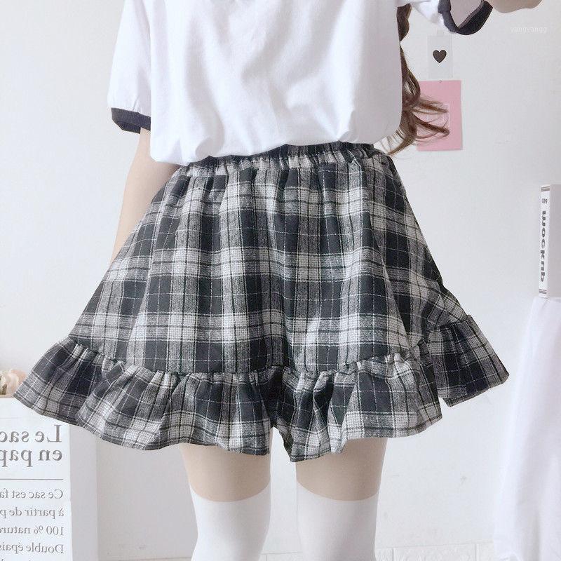 Skirts Japanese Preppy Style Sweet Plaid Skirt Female Ulzzang Harajuku High Waist Casual Kawaii Cake Summer Mini, Pink top
Skirts Japanese Preppy Style Sweet Plaid Skirt Female Ulzzang Harajuku High Waist Casual Kawaii Cake Summer Mini, Pink top