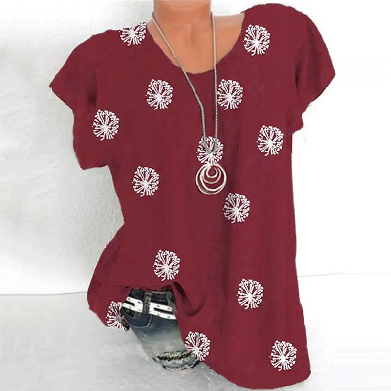 Women' Blouses & Shirts Women Casual Dandelion Print Round Neck Short Sleeves Shirt Blouse Loose Tunic Top Ladies Button Down BlousesWomen, Green
Women' Blouses & Shirts Women Casual Dandelion Print Round Neck Short Sleeves Shirt Blouse Loose Tunic Top Ladies Button Down BlousesWomen, Green