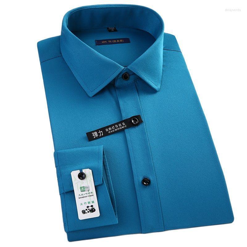 Men's Dress Shirts Iron Free Mens Long Sleeve Shirt Bamboo Fiber Stretch Solid For Men Slim Fit Quality Business Without Front Pocket Dway22, 2-720
Men's Dress Shirts Iron Free Mens Long Sleeve Shirt Bamboo Fiber Stretch Solid For Men Slim Fit Quality Business Without Front Pocket Dway22, 2-720