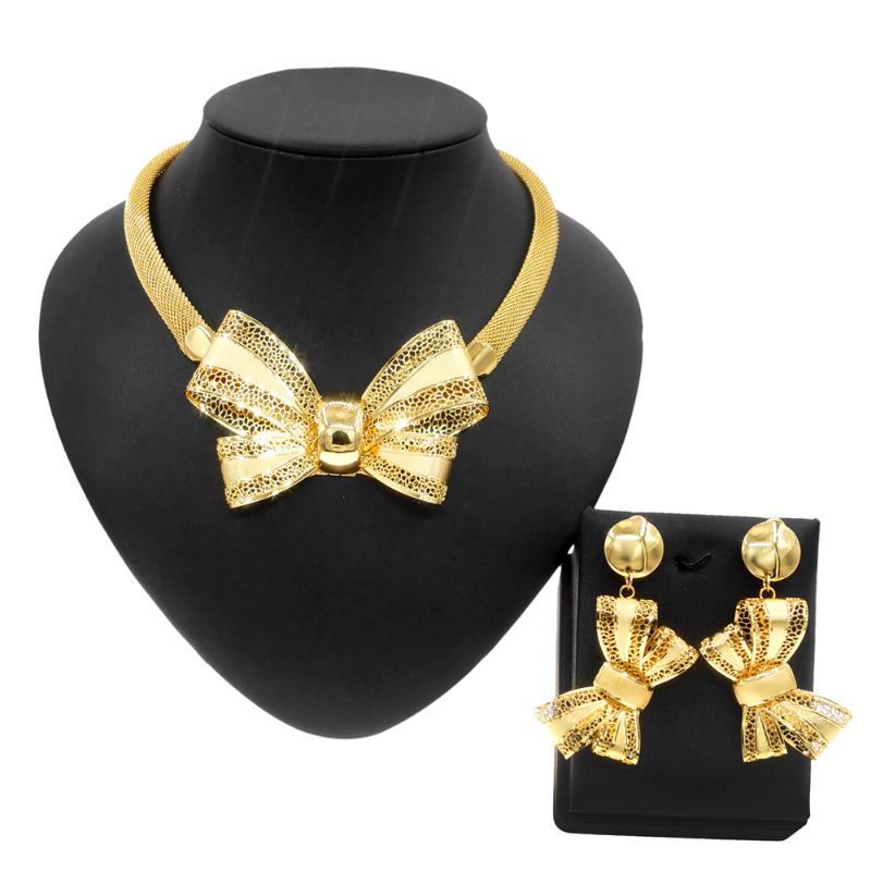 Earrings & Necklace Yulaili Fashion Trend Exquisite Butterfly Jewelry Set And Dubai Bride Ladies Wedding Dinner Party SetsEarrings, As pic
Earrings & Necklace Yulaili Fashion Trend Exquisite Butterfly Jewelry Set And Dubai Bride Ladies Wedding Dinner Party SetsEarrings, As pic