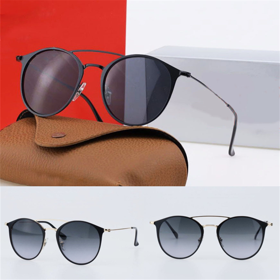 Classic Round Sunglasses Brand Designer UV400 Eyewear Metal Gold Frame Sun Glasses Men Women Mirror Sunglasses Polaroid glass Lens With Case and Box
Classic Round Sunglasses Brand Designer UV400 Eyewear Metal Gold Frame Sun Glasses Men Women Mirror Sunglasses Polaroid glass Lens With Case and Box