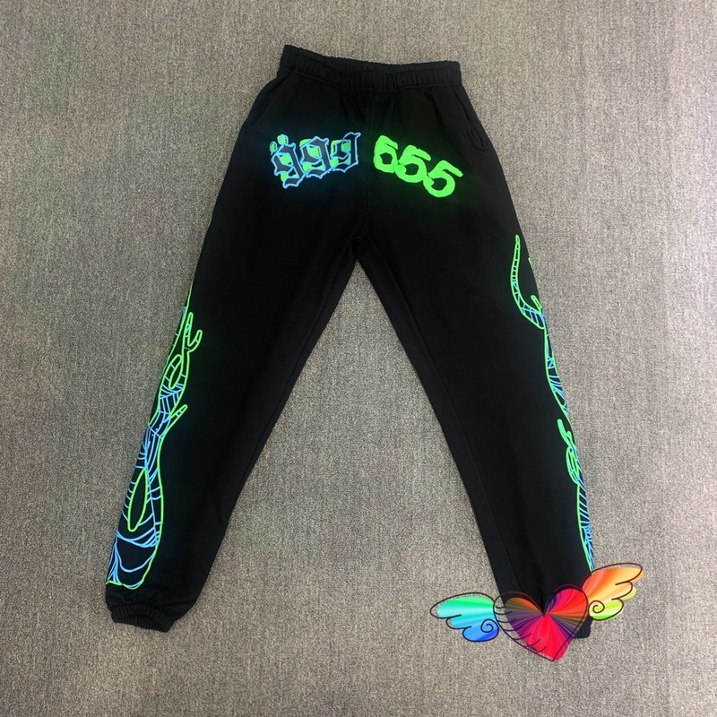 555555 Sweatpants Men Women Fluorescent Green Spider Web Graphic Flame Print Sp5der 555555 Pants Joggers Trousers 220613, Sky blue
555555 Sweatpants Men Women Fluorescent Green Spider Web Graphic Flame Print Sp5der 555555 Pants Joggers Trousers 220613, Sky blue