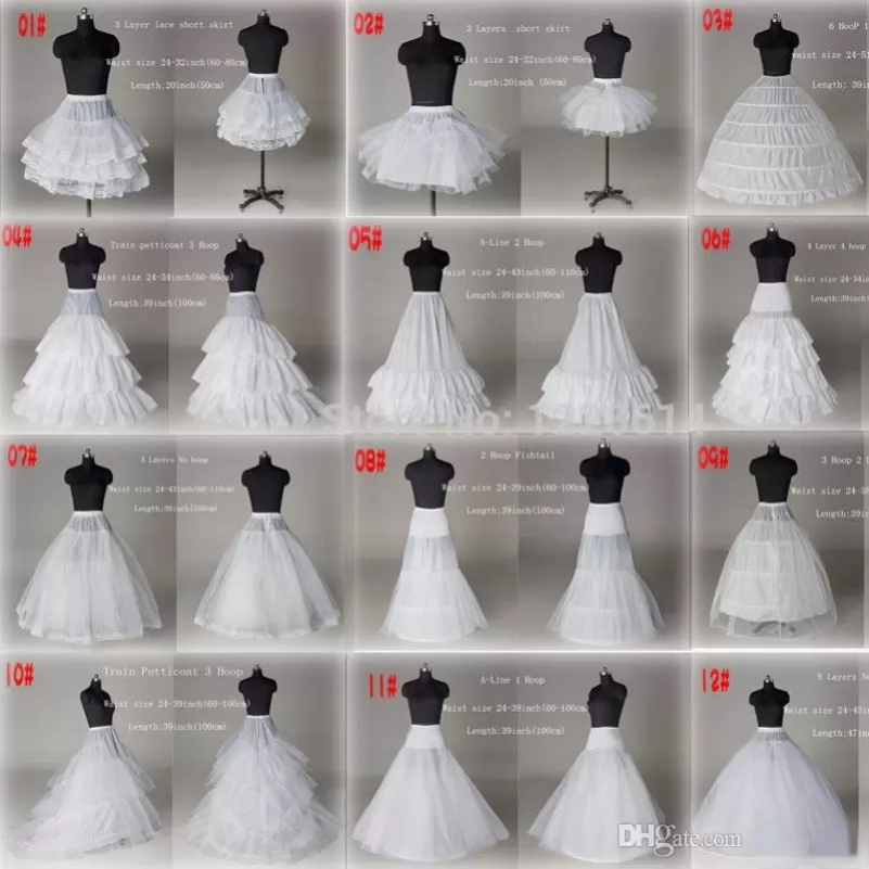 10 Style Cheap A Line White Ball Gown Mermaid Wedding Prom Bridal Petticoats Underskirt Crinoline Wedding Accessories Bridal slip Tutu Skirt
10 Style Cheap A Line White Ball Gown Mermaid Wedding Prom Bridal Petticoats Underskirt Crinoline Wedding Accessories Bridal slip Tutu Skirt