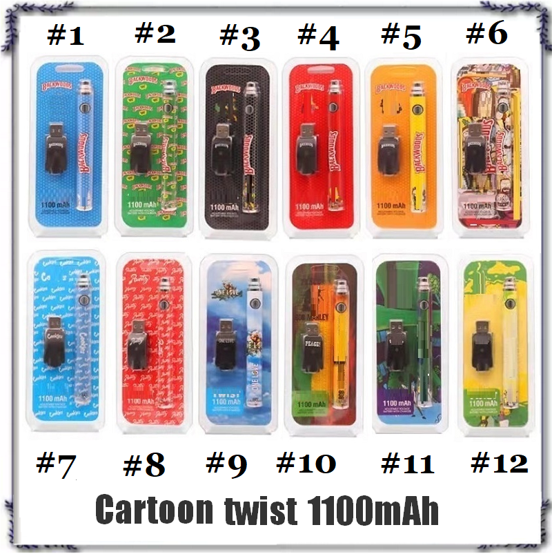 Backwoods Preheating VV Cartridges Battery 1100mAh Variable Voltage Adjustable Pre heat Bud Touch battery 510 thread Vape Pen Cartridge Vaporizer
Backwoods Preheating VV Cartridges Battery 1100mAh Variable Voltage Adjustable Pre heat Bud Touch battery 510 thread Vape Pen Cartridge Vaporizer