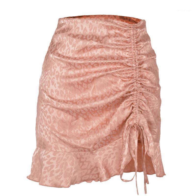 Skirts Drawstring Pleated Leopard Short Skirt Sexy Jacquard Satin Ruffles Women 2022 Jupe Femme, Beige
Skirts Drawstring Pleated Leopard Short Skirt Sexy Jacquard Satin Ruffles Women 2022 Jupe Femme, Beige