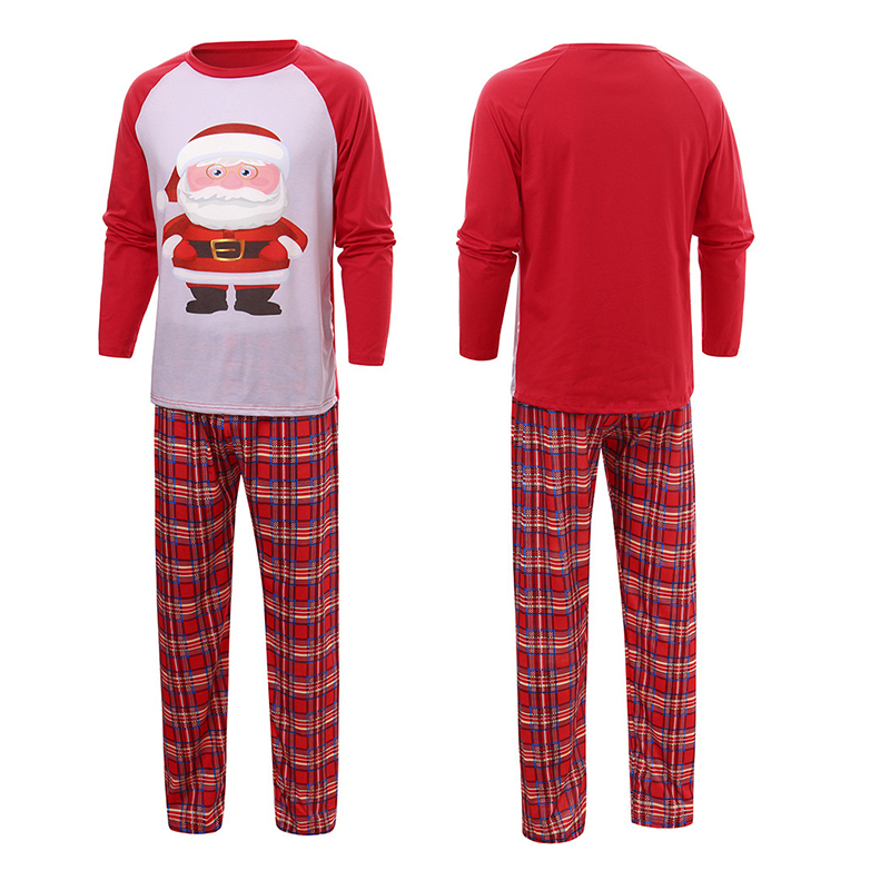Family Christmas Pajamas Matching Clothes Set Santa Claus Xmas Pyjamas Mother Daughter Father Son Outfit Family Look Pjs 220323