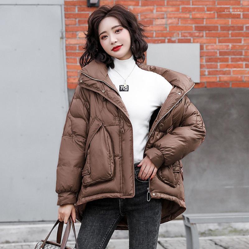 Women' Down & Parkas Stand Collar Coats Women Winter Warm Jackets Short 2022 Loose Style Female Outwear For Guin22, Black
Women' Down & Parkas Stand Collar Coats Women Winter Warm Jackets Short 2022 Loose Style Female Outwear For Guin22, Black