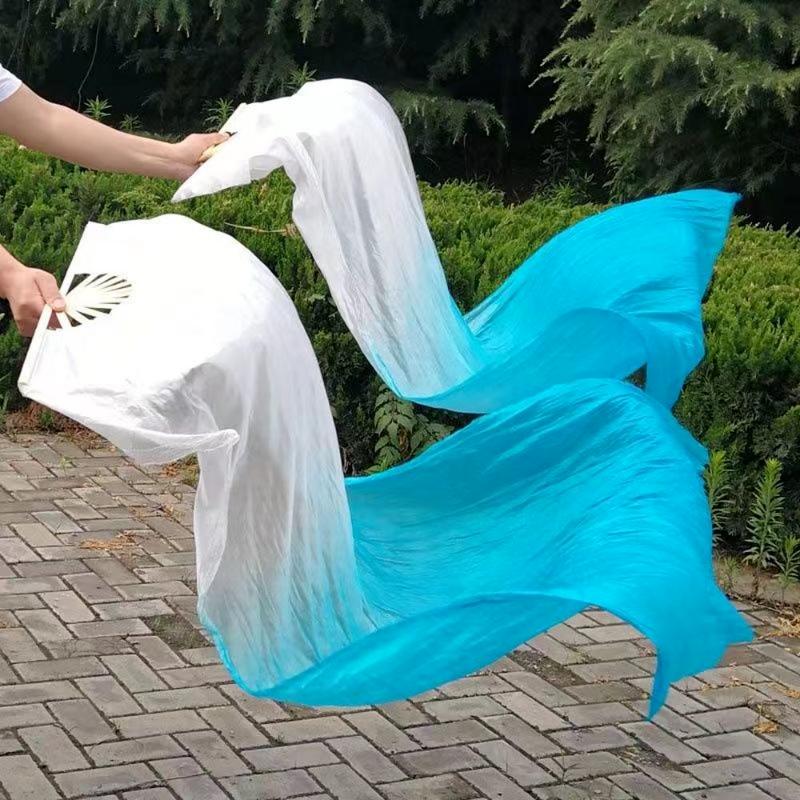 Stage Wear 2pcs Pair Kids Women Belly Dancing Fan Veils Gradient Color Dancer Practice Imitation Silk Long 180cm, Black
Stage Wear 2pcs Pair Kids Women Belly Dancing Fan Veils Gradient Color Dancer Practice Imitation Silk Long 180cm, Black