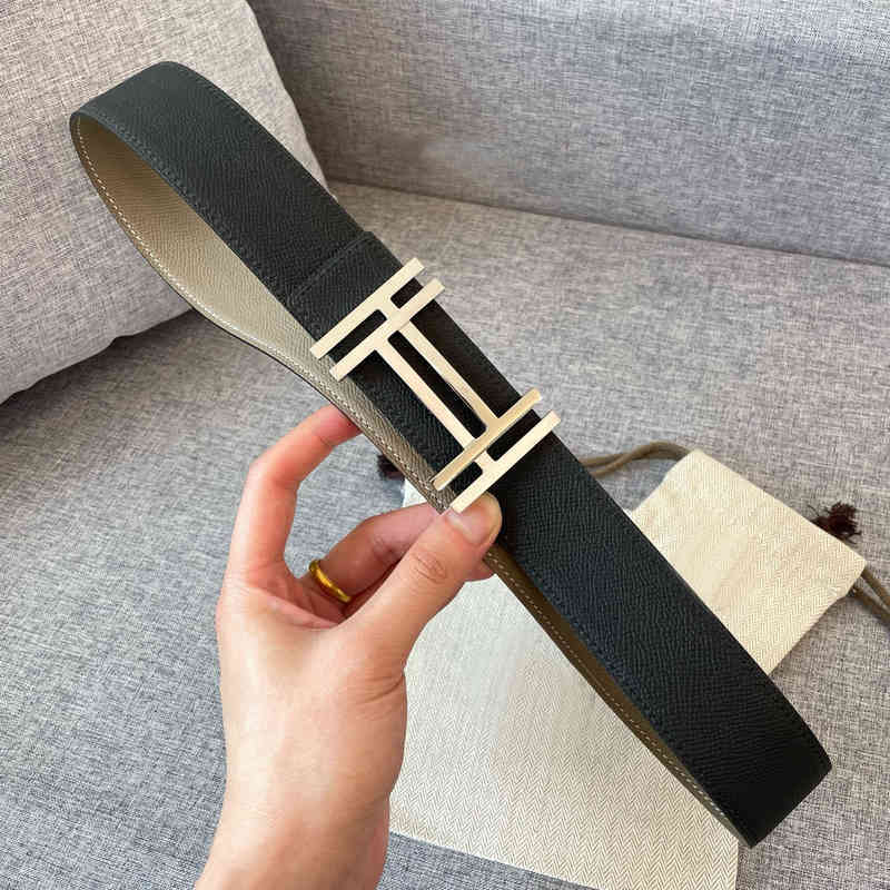Designer Belts Herme Belt Men's Leather Belt Double-sided Palm Print Top Layer Pure Cow Casual Versatile Young and Middle-aged H-buckle 3.8cm Fashion, Black
Designer Belts Herme Belt Men's Leather Belt Double-sided Palm Print Top Layer Pure Cow Casual Versatile Young and Middle-aged H-buckle 3.8cm Fashion, Black