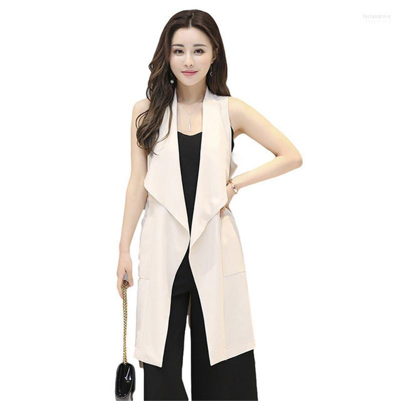 Women' Vests 2022 Summer Chiffon Vest Coat Sleeveless Laple Casual Loose Long Elastic Waist Slim Spring Waistcoat Suit Jacket F742 Luci22, Blazer vest white
Women' Vests 2022 Summer Chiffon Vest Coat Sleeveless Laple Casual Loose Long Elastic Waist Slim Spring Waistcoat Suit Jacket F742 Luci22, Blazer vest white
