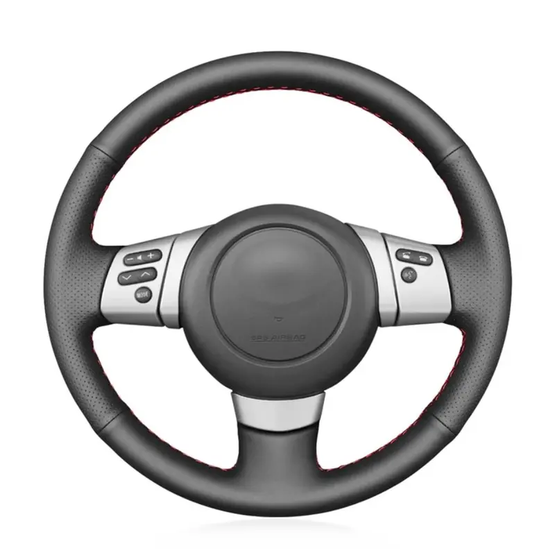 Hand-stitched Black Leather Car Steering Wheel Cover For Toyota FJ Cruiser 2006-2013 Automotive Interior
Hand-stitched Black Leather Car Steering Wheel Cover For Toyota FJ Cruiser 2006-2013 Automotive Interior