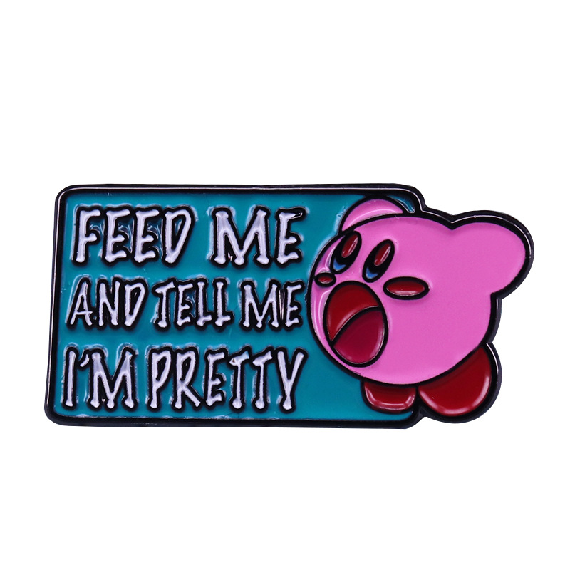 Funny Alloy Anime Movies Enamel Pins Collect Men Women Fashion Jewelry Gifts Metal Cartoon Brooch Backpack Collar Lapel Badges FEED ME AND TELL ME I'M PRETTY, As picture
Funny Alloy Anime Movies Enamel Pins Collect Men Women Fashion Jewelry Gifts Metal Cartoon Brooch Backpack Collar Lapel Badges FEED ME AND TELL ME I'M PRETTY, As picture