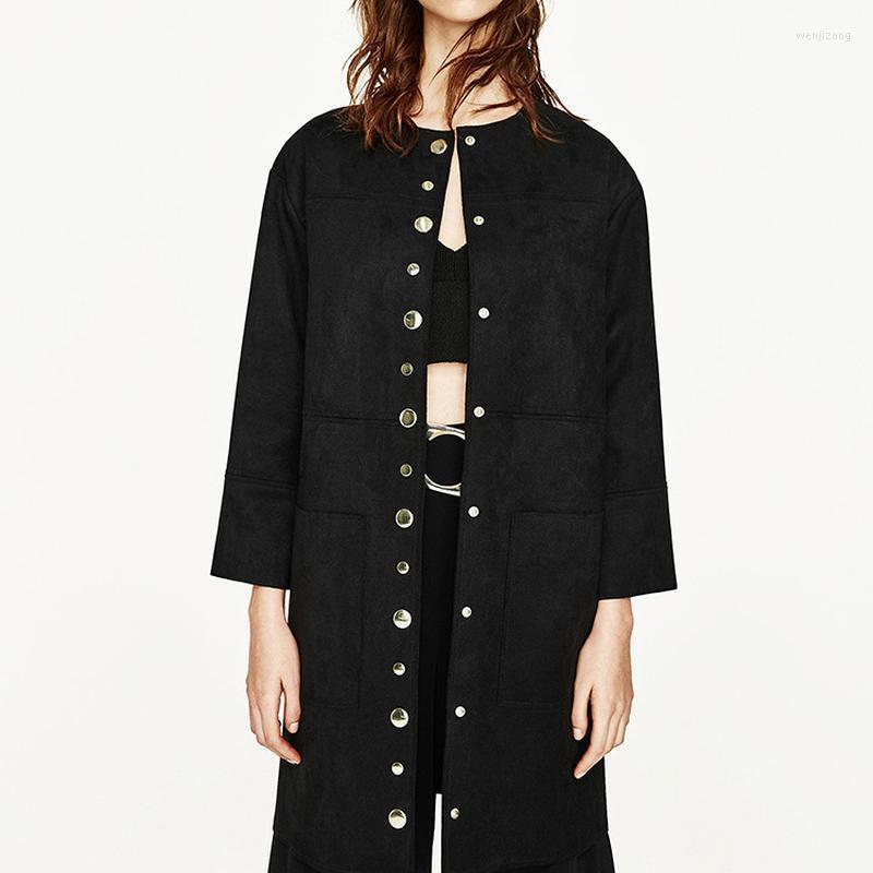Women's Trench Coats 2022 Autumn Casual Coat Women Oversize Single Breasted Vintage Outwear Loose Clothing Windbreaker Long Black
Women's Trench Coats 2022 Autumn Casual Coat Women Oversize Single Breasted Vintage Outwear Loose Clothing Windbreaker Long Black