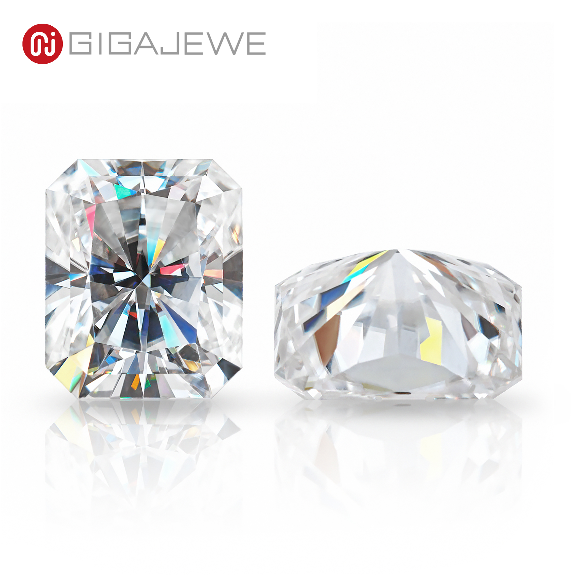 GIGAJEWE White D Color Radiant cut VVS1 moissanite diamond 0.5-10ct for jewelry making machine cut
GIGAJEWE White D Color Radiant cut VVS1 moissanite diamond 0.5-10ct for jewelry making machine cut