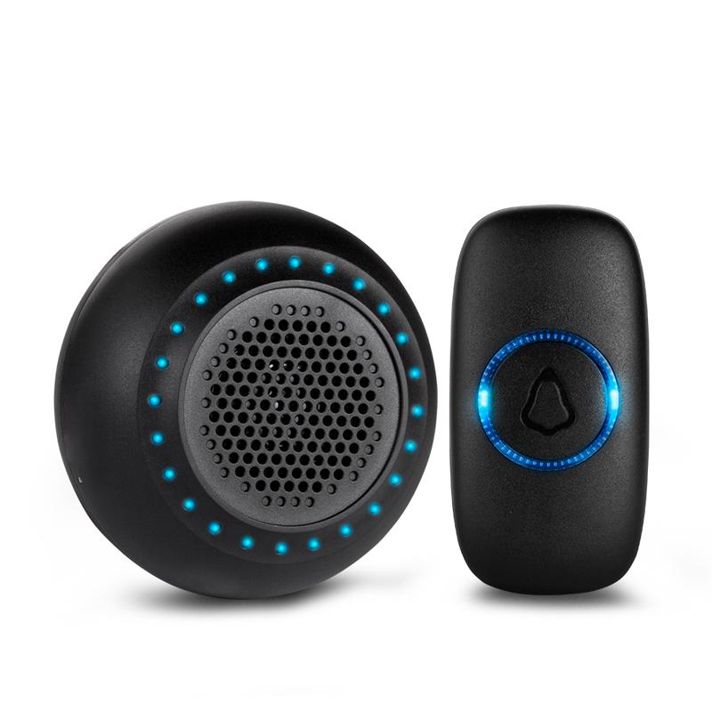 Alarm Systems M523 Wireless Doorbell Kit Waterproof Touch Button Home Security Smart Bell 32 Colorful LED Lights
Alarm Systems M523 Wireless Doorbell Kit Waterproof Touch Button Home Security Smart Bell 32 Colorful LED Lights