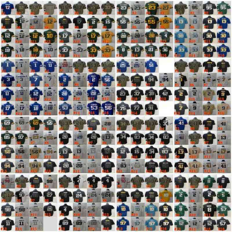 Khalil Mack Aaron Rodgers Football Jerseys Alvin Kamara Drew Brees Maxx Crosby Jonathan Taylor Justin Herbert Zach Wilson Derrick Henry, Men
Khalil Mack Aaron Rodgers Football Jerseys Alvin Kamara Drew Brees Maxx Crosby Jonathan Taylor Justin Herbert Zach Wilson Derrick Henry, Men
