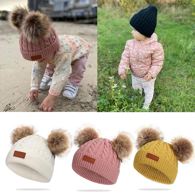 Berets Candy Color Baby Hat Cute Pompom Children Cap Warm Autumn Winter Hats For Kids Boys Girls Knitted Warmer Beanie Caps Muts, Black
Berets Candy Color Baby Hat Cute Pompom Children Cap Warm Autumn Winter Hats For Kids Boys Girls Knitted Warmer Beanie Caps Muts, Black