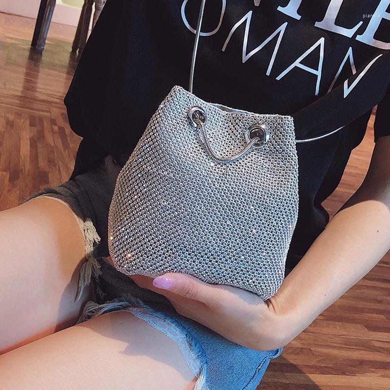 Evening Bags The Women's Diamond Bucket Bag High Quality Solid Color Chain Shoulder Luxury Small Ladies HandbagsEvening, Black
Evening Bags The Women's Diamond Bucket Bag High Quality Solid Color Chain Shoulder Luxury Small Ladies HandbagsEvening, Black