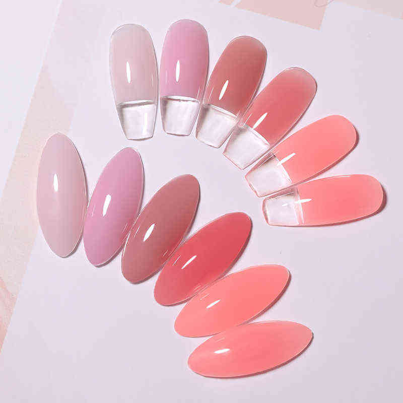 NXY Nail Gel 15ml Nude Extension Polish Glitter Acrylic Finger Quick Building Varnish All for Manicure Art Extend 0328