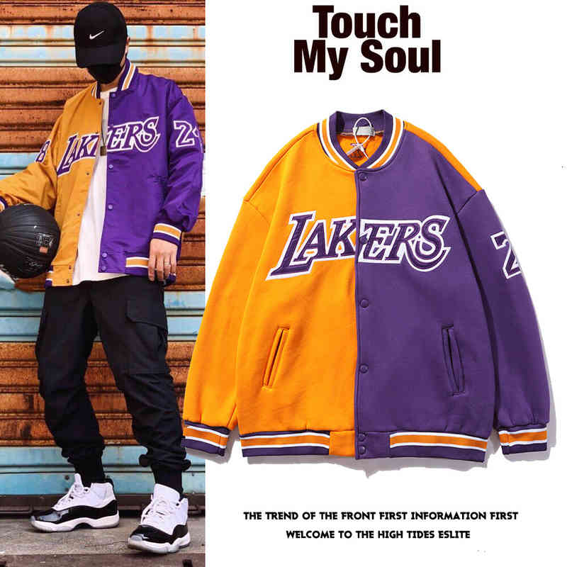 Men's Hoodies & Sweatshirts Autumn and winter Lakers Baseball Jacket Mamba 24 jacket basketball loose Fleece OQBL, 2# box
Men's Hoodies & Sweatshirts Autumn and winter Lakers Baseball Jacket Mamba 24 jacket basketball loose Fleece OQBL, 2# box