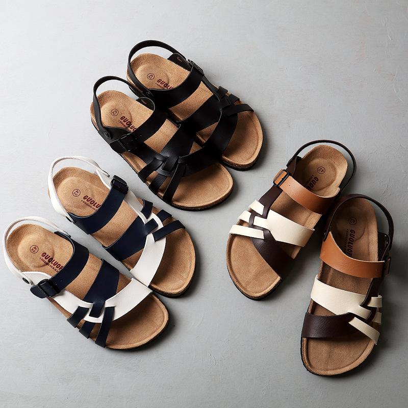 Sandals Summer Men Leather Outdoor Comfortable Roman Breathable Casual Non-slip Beach Waterproof Slippers Luxury SandalsSandals, Blue
Sandals Summer Men Leather Outdoor Comfortable Roman Breathable Casual Non-slip Beach Waterproof Slippers Luxury SandalsSandals, Blue