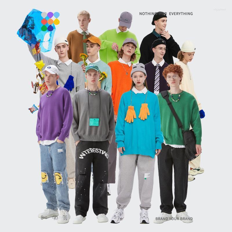 Men's Sweaters Alt Basic Couple Oversized Men Women Fall Crewneck Fashion Green Knitted Unisex Pullovers 1880W20Men's Olga22, Dark-purple
Men's Sweaters Alt Basic Couple Oversized Men Women Fall Crewneck Fashion Green Knitted Unisex Pullovers 1880W20Men's Olga22, Dark-purple