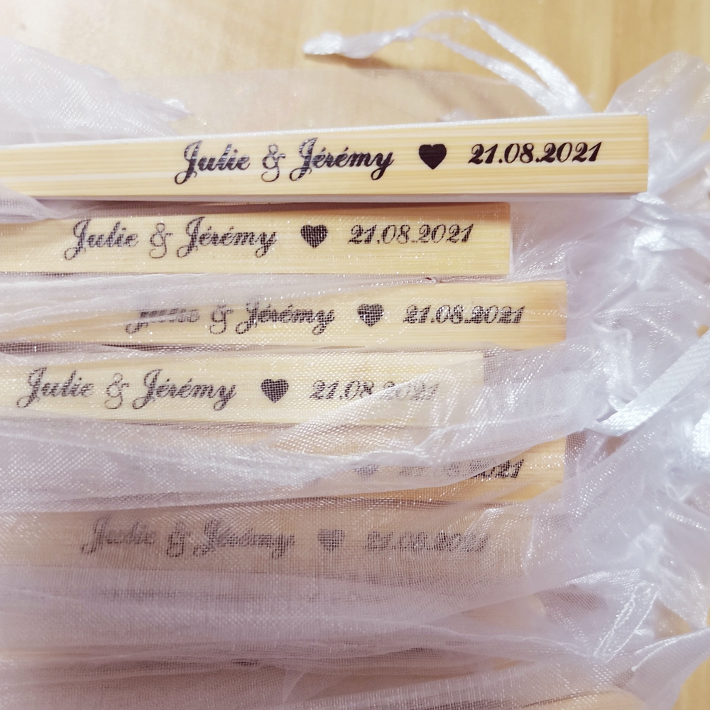 40 pcs/lot Personalized Print Engrave Wedding Favor Silk Fan Customized Name Cloth Hand Fan Gift