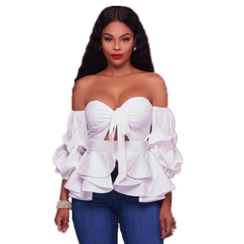 Women' Tanks & Camis Fashion Falbala Tops White Shirt Black Sexy Chest Wrap 2022 Spring Bow Long Sleeve Blouse NightClub Club Party Clothin, As pic
Women' Tanks & Camis Fashion Falbala Tops White Shirt Black Sexy Chest Wrap 2022 Spring Bow Long Sleeve Blouse NightClub Club Party Clothin, As pic