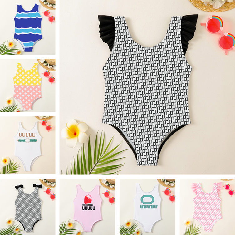 Kids Designer Swimwear Bodysuits Letter Printed One Piece Girls Swimsuits Beach Bikinis Children Bathing Suits 10 Styles, #9
Kids Designer Swimwear Bodysuits Letter Printed One Piece Girls Swimsuits Beach Bikinis Children Bathing Suits 10 Styles, #9