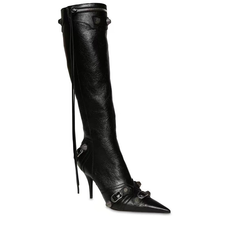 Black Knee High Cagole Boots Designer Woman Sexy Rivets Pointed Toe Fashion Martin Boot Side Zipper Winter Long Booties EU40, Yellow
Black Knee High Cagole Boots Designer Woman Sexy Rivets Pointed Toe Fashion Martin Boot Side Zipper Winter Long Booties EU40, Yellow