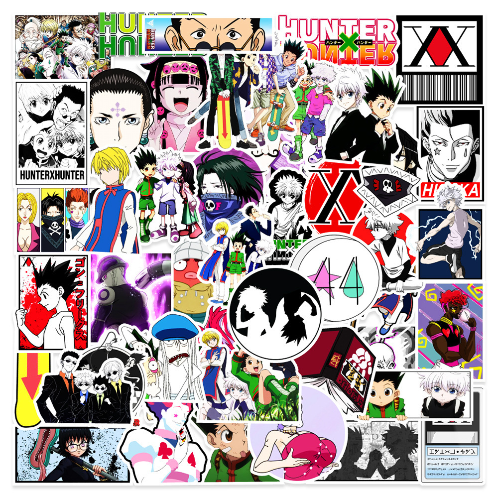 Waterproof 10/30/50pcs HUNTER X HUNTER Anime Stickers Graffiti Decals Skateboard Phone Laptop Car Bike Guitar Waterproof Sticker for Kid Car sticker, Hunter 10pcs
Waterproof 10/30/50pcs HUNTER X HUNTER Anime Stickers Graffiti Decals Skateboard Phone Laptop Car Bike Guitar Waterproof Sticker for Kid Car sticker, Hunter 10pcs