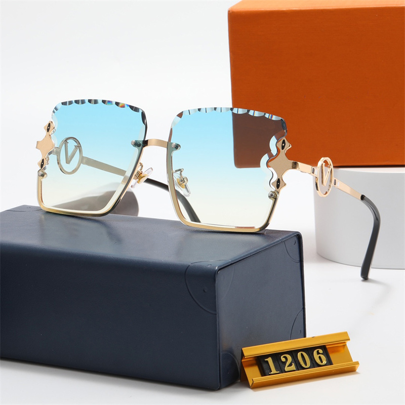 Designer Sunglasses Fashion Womens Sunglasses Brands Rimless Mens Luxury Cycling Glasses High Quality Anti-Reflective Material With Box
Designer Sunglasses Fashion Womens Sunglasses Brands Rimless Mens Luxury Cycling Glasses High Quality Anti-Reflective Material With Box