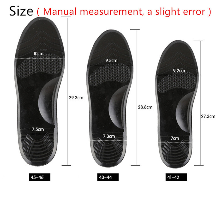 Silicone PU sandwich mesh memory shock absorber insole ultra-comfortable soft protective foot breathable massage
Silicone PU sandwich mesh memory shock absorber insole ultra-comfortable soft protective foot breathable massage