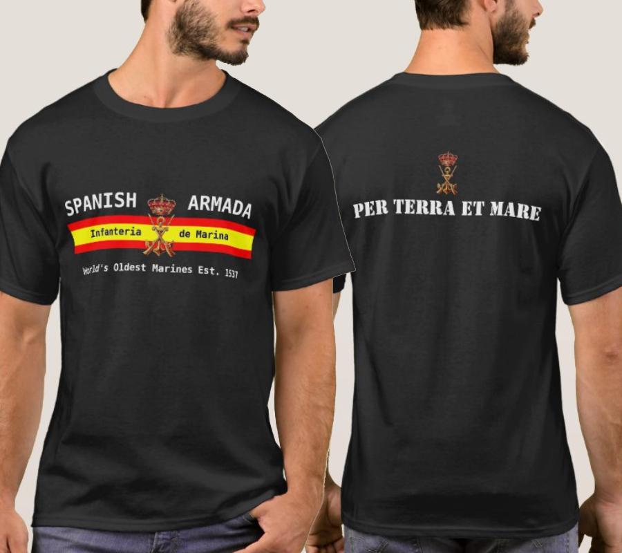 Men' T-Shirts World' Oldest Marine Corps Royal Spanish Marines Motto T-Shirt. Summer Cotton Short Sleeve O-Neck Mens T Shirt -3XLMen, Black
Men' T-Shirts World' Oldest Marine Corps Royal Spanish Marines Motto T-Shirt. Summer Cotton Short Sleeve O-Neck Mens T Shirt -3XLMen, Black