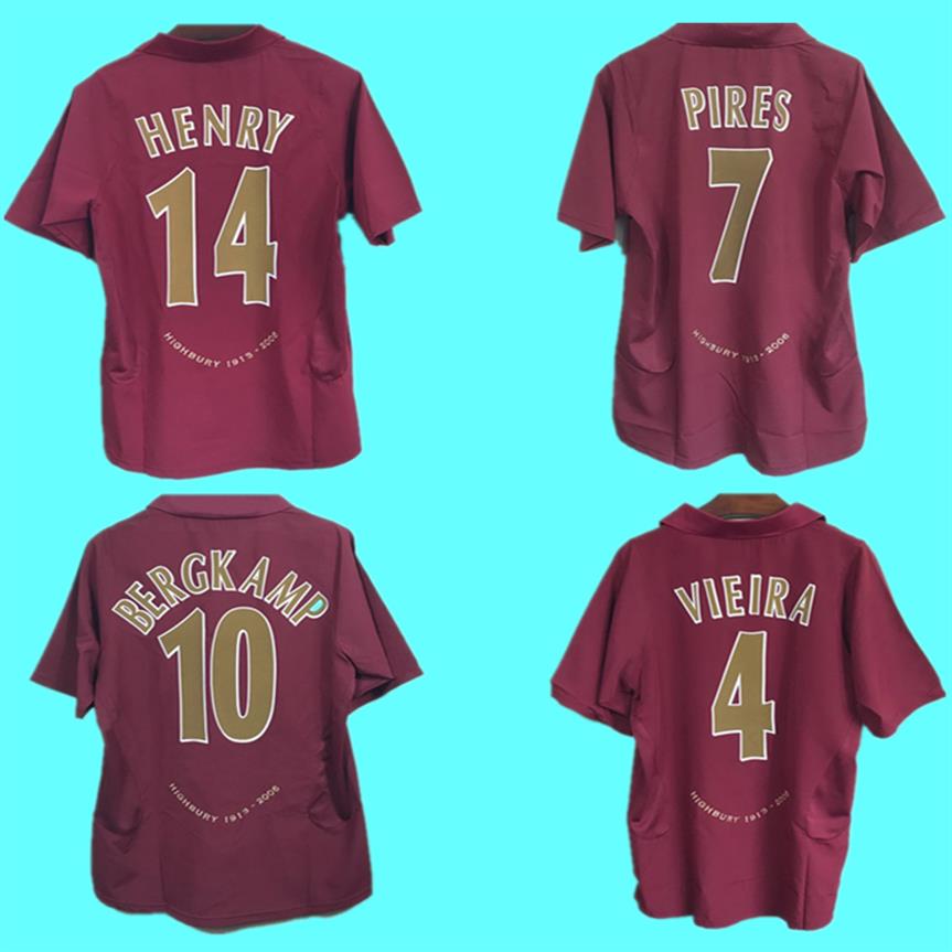 Fans Tops tees Retro Soccer Shirt Gunner 2005 2006 Highbury Away Maroon Wine Football Kit Thierry Henry Patrick Vieira Robert Pire249B
Fans Tops tees Retro Soccer Shirt Gunner 2005 2006 Highbury Away Maroon Wine Football Kit Thierry Henry Patrick Vieira Robert Pire249B