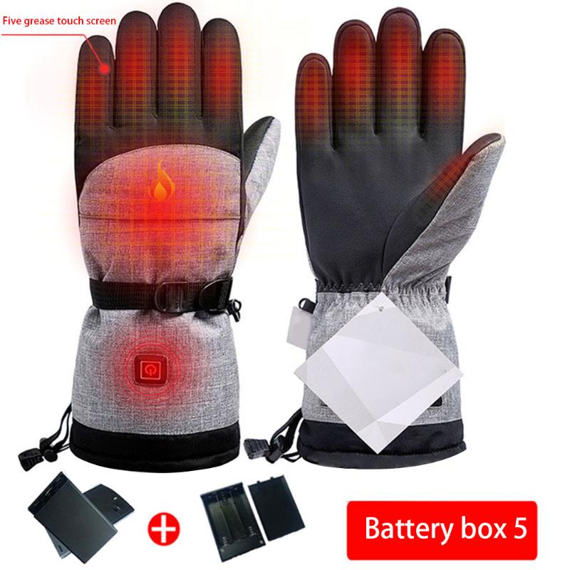 Five Fingers Gloves One Pair Electric Thermal Ski Rechargeable Battery Heated Cycling Motorcycle Bicycle Unisex
Five Fingers Gloves One Pair Electric Thermal Ski Rechargeable Battery Heated Cycling Motorcycle Bicycle Unisex