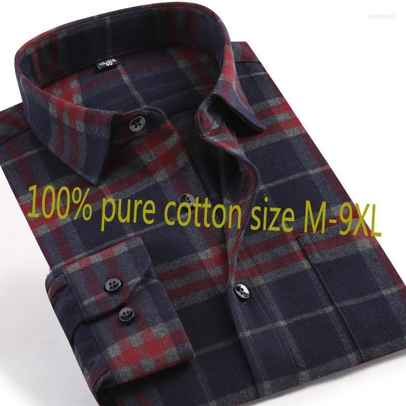 Arrival Autumn Men Long Sleeved Shirt 100%pure Cotton Casual Shirts Plaid Thick Flannel Plus Size -2XL3XL4XL5XL6XL7XL8XL9XL Men's Dress Eld, 93208
Arrival Autumn Men Long Sleeved Shirt 100%pure Cotton Casual Shirts Plaid Thick Flannel Plus Size -2XL3XL4XL5XL6XL7XL8XL9XL Men's Dress Eld, 93208