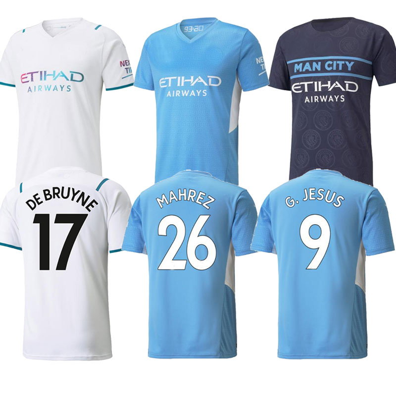 21 22 GREALISH soccer jersey STERLING mancHESTEr G. JESUS CITIES FERRAN MAHREZ DE BRUYNE foden 2021 2022 football shirts uniform man + kids kit sets, 2122
21 22 GREALISH soccer jersey STERLING mancHESTEr G. JESUS CITIES FERRAN MAHREZ DE BRUYNE foden 2021 2022 football shirts uniform man + kids kit sets, 2122