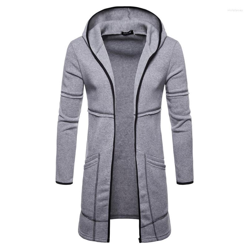 Men's Trench Coats 2022 Slim Long Zipper Hooded Pure Color Windbreaker Jacket Coat Gray Viol22, Black
Men's Trench Coats 2022 Slim Long Zipper Hooded Pure Color Windbreaker Jacket Coat Gray Viol22, Black