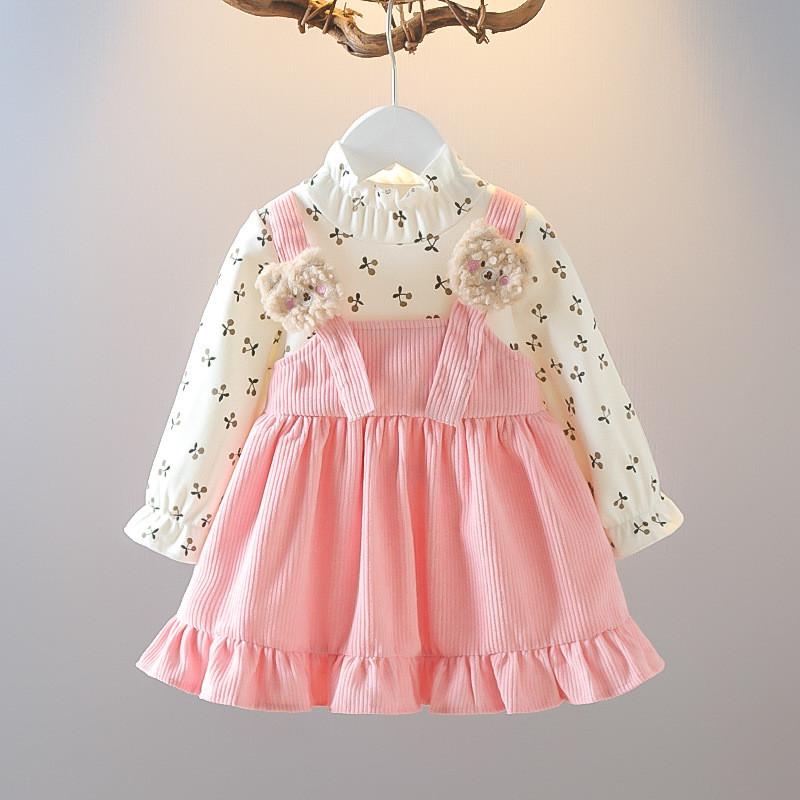 Girl's Dresses Lawadka 6M-3Years Spring Autumn Baby Girl Clothes Cotton Corduroy Patchwork Dress For Girls Print First Birthday Party, Style 11
Girl's Dresses Lawadka 6M-3Years Spring Autumn Baby Girl Clothes Cotton Corduroy Patchwork Dress For Girls Print First Birthday Party, Style 11