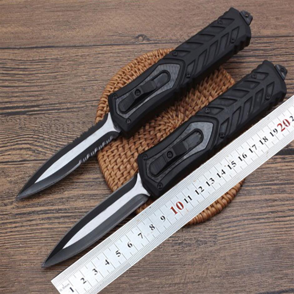 Benchmade BM 132 Automatic Knife Out the front Double Action Auto D2 steel spear point Plain Tactical EDC survival knife Tools275S
Benchmade BM 132 Automatic Knife Out the front Double Action Auto D2 steel spear point Plain Tactical EDC survival knife Tools275S