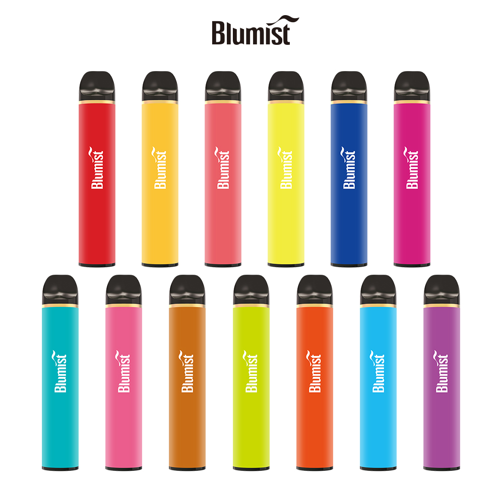 Blumist 5000 Puff Disposable Vape E cigarette 650mah Battery 12ml Pre-filled Mesh Coil cigarrillos desechables
Blumist 5000 Puff Disposable Vape E cigarette 650mah Battery 12ml Pre-filled Mesh Coil cigarrillos desechables