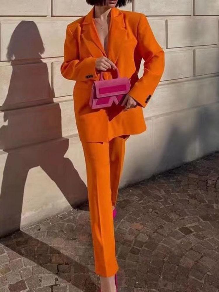 Women's Two Piece Pants Summer Women Casual Pant Suits 2 Sets Solid Loose Blazers Coats Trousers Female Elegant OL Pieces SuitWomen's
Women's Two Piece Pants Summer Women Casual Pant Suits 2 Sets Solid Loose Blazers Coats Trousers Female Elegant OL Pieces SuitWomen's