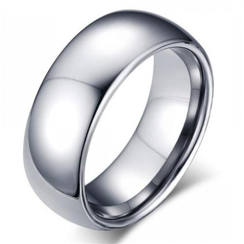 Classic male Real silver 18K white Gold Plated 8mm Titanium Steel Women Men Wedding Ring Top Quality Do not fade Lovers Wedding Je264h
Classic male Real silver 18K white Gold Plated 8mm Titanium Steel Women Men Wedding Ring Top Quality Do not fade Lovers Wedding Je264h